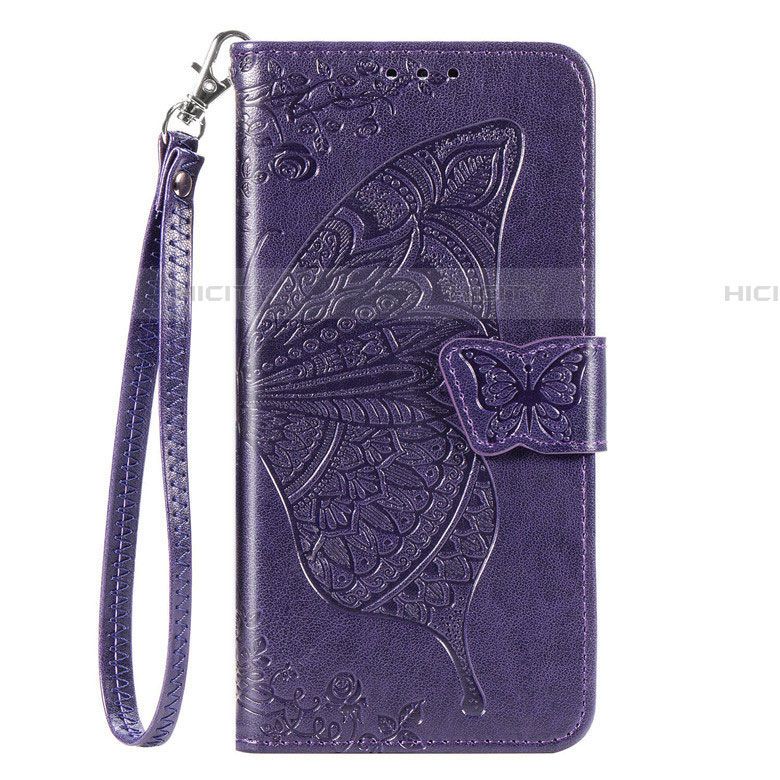 Coque Portefeuille Livre Cuir Etui Clapet L03 pour Samsung Galaxy A51 5G Violet Plus