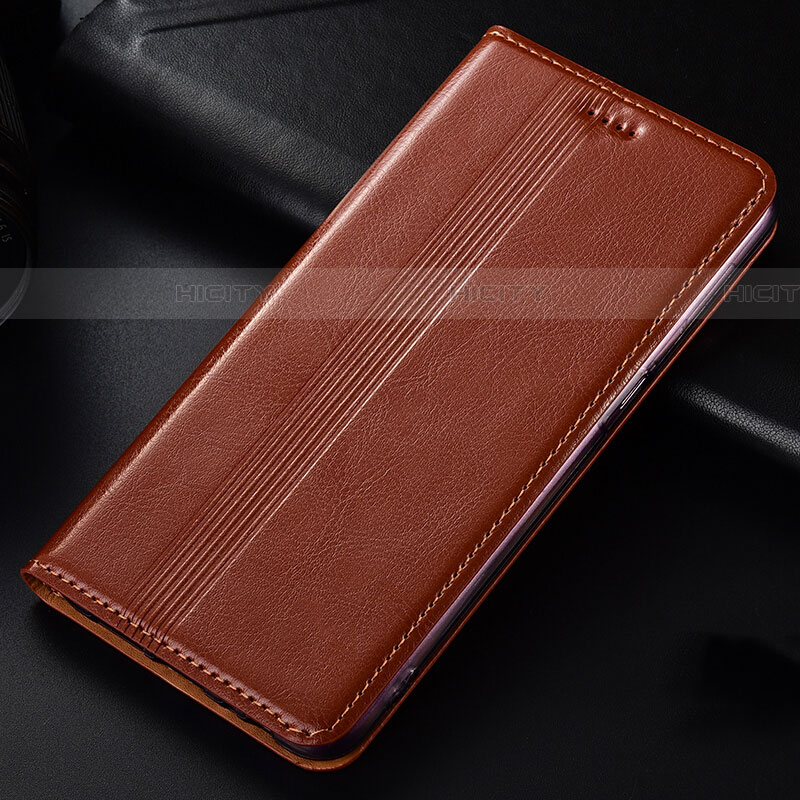 Coque Portefeuille Livre Cuir Etui Clapet L03 pour Samsung Galaxy A81 Orange Plus