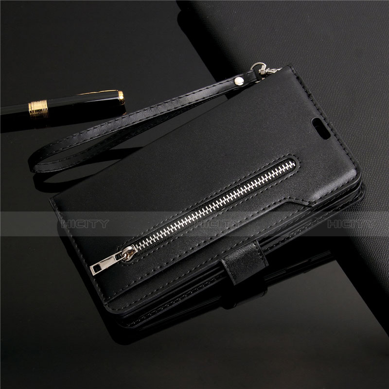 Coque Portefeuille Livre Cuir Etui Clapet L03 pour Samsung Galaxy S20 5G Noir Plus