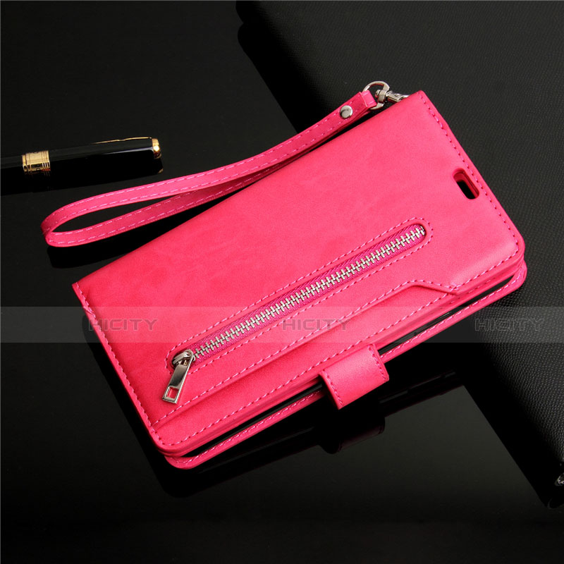 Coque Portefeuille Livre Cuir Etui Clapet L03 pour Samsung Galaxy S20 5G Rouge Plus