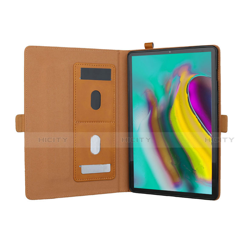 Coque Portefeuille Livre Cuir Etui Clapet L03 pour Samsung Galaxy Tab S5e 4G 10.5 SM-T725 Plus