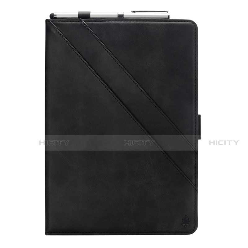 Coque Portefeuille Livre Cuir Etui Clapet L03 pour Samsung Galaxy Tab S5e Wi-Fi 10.5 SM-T720 Noir Plus