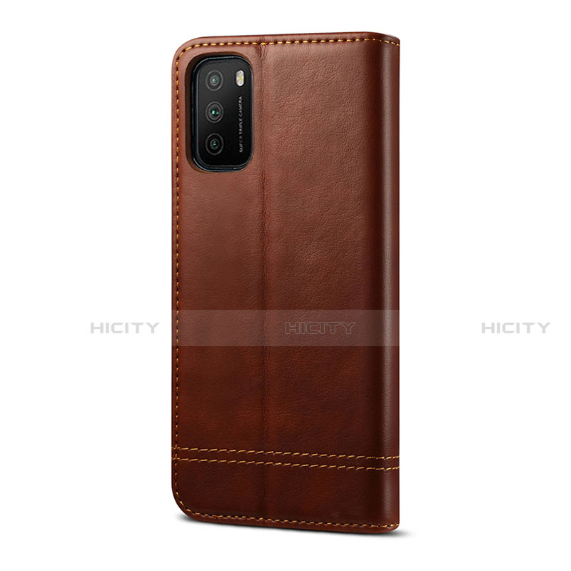 Coque Portefeuille Livre Cuir Etui Clapet L03 pour Xiaomi Poco M3 Plus