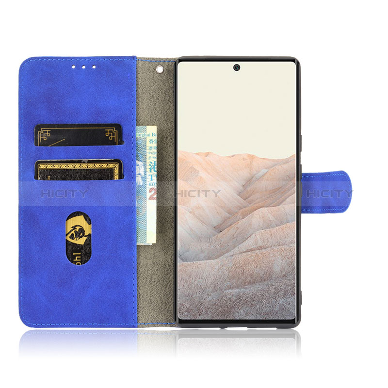 Coque Portefeuille Livre Cuir Etui Clapet L03Z pour Google Pixel 6 5G Plus