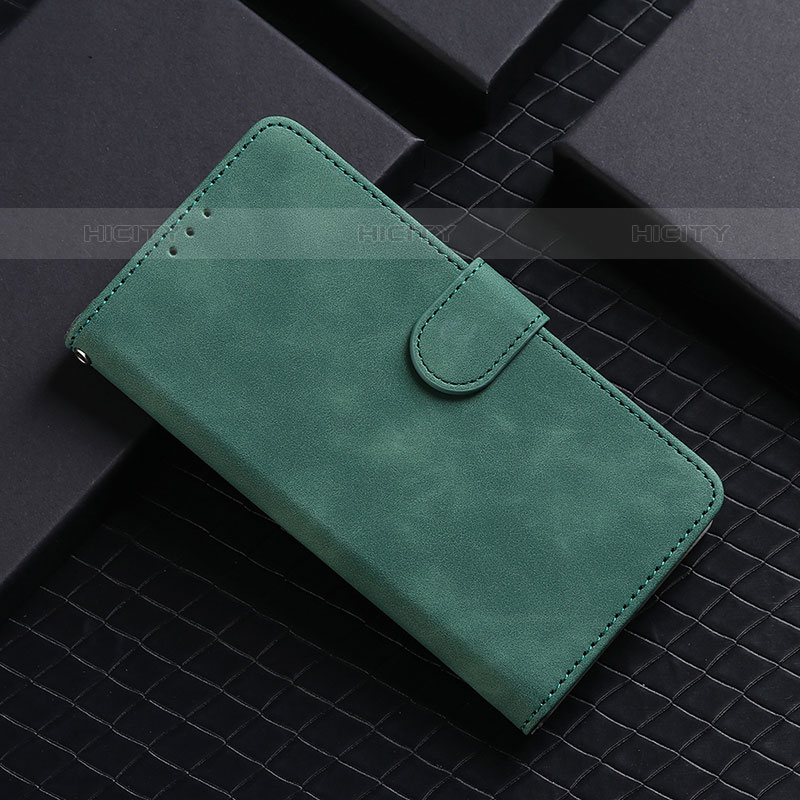 Coque Portefeuille Livre Cuir Etui Clapet L03Z pour Google Pixel 8 5G Vert Plus