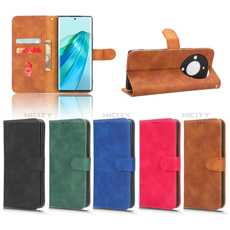 Coque Portefeuille Livre Cuir Etui Clapet L03Z pour Huawei Honor Magic5 Lite 5G Plus