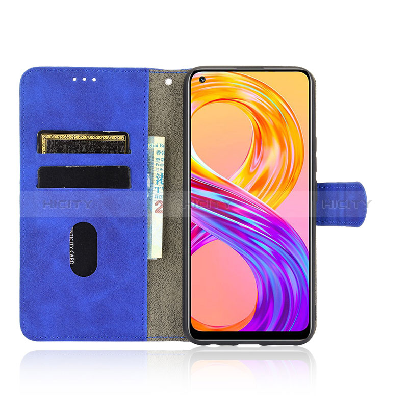 Coque Portefeuille Livre Cuir Etui Clapet L03Z pour Realme 8 4G Plus