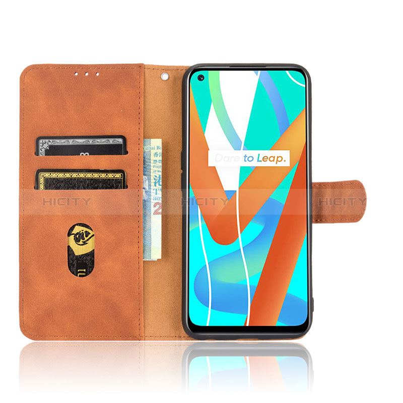 Coque Portefeuille Livre Cuir Etui Clapet L03Z pour Realme 8 5G Plus