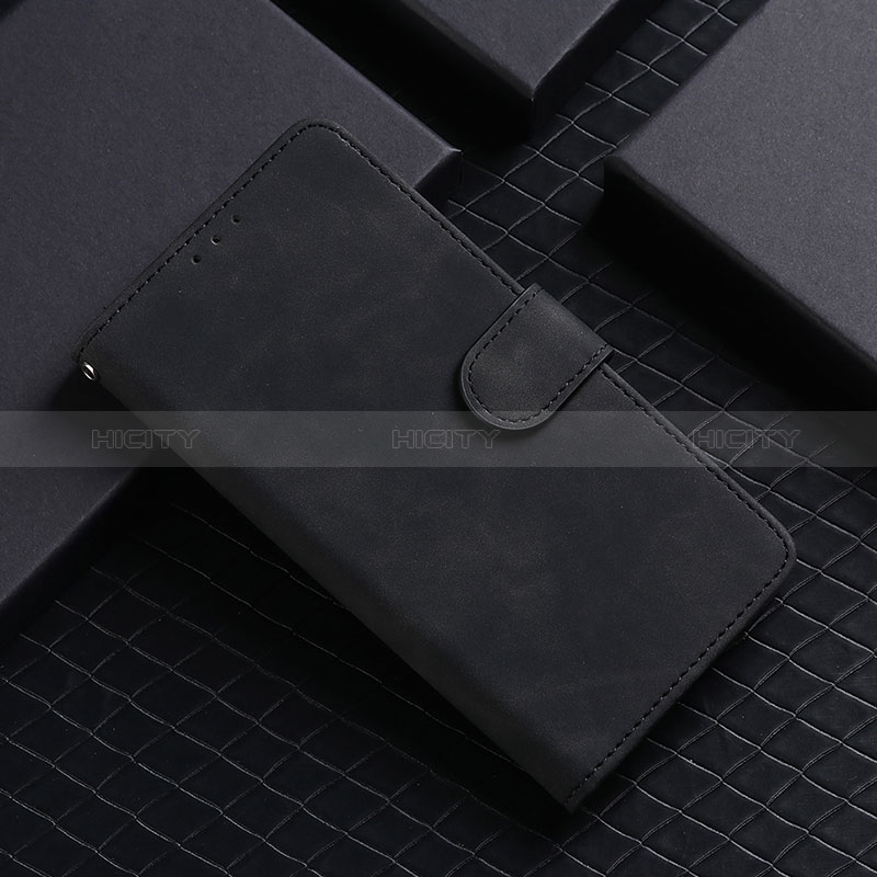 Coque Portefeuille Livre Cuir Etui Clapet L03Z pour Realme 8 Pro Noir Plus