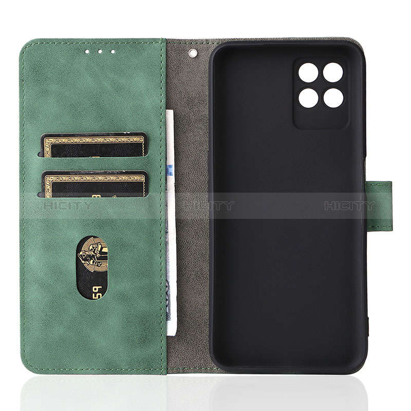 Coque Portefeuille Livre Cuir Etui Clapet L03Z pour Realme 8i Plus