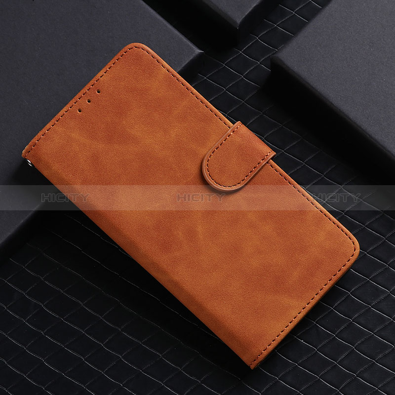 Coque Portefeuille Livre Cuir Etui Clapet L03Z pour Realme 9 4G Marron Plus