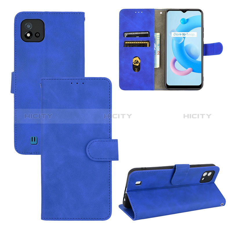 Coque Portefeuille Livre Cuir Etui Clapet L03Z pour Realme C20 Plus