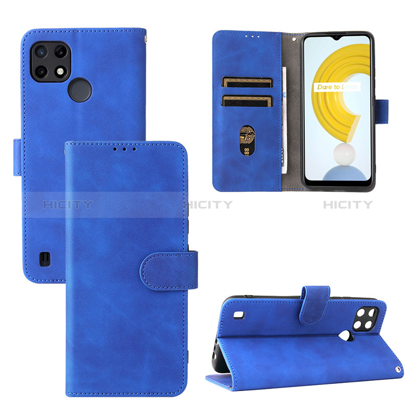 Coque Portefeuille Livre Cuir Etui Clapet L03Z pour Realme C21Y Plus