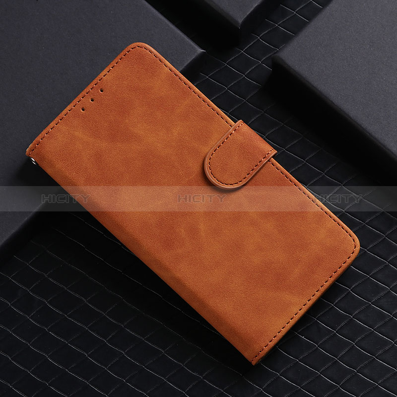 Coque Portefeuille Livre Cuir Etui Clapet L03Z pour Realme GT 5G Marron Plus