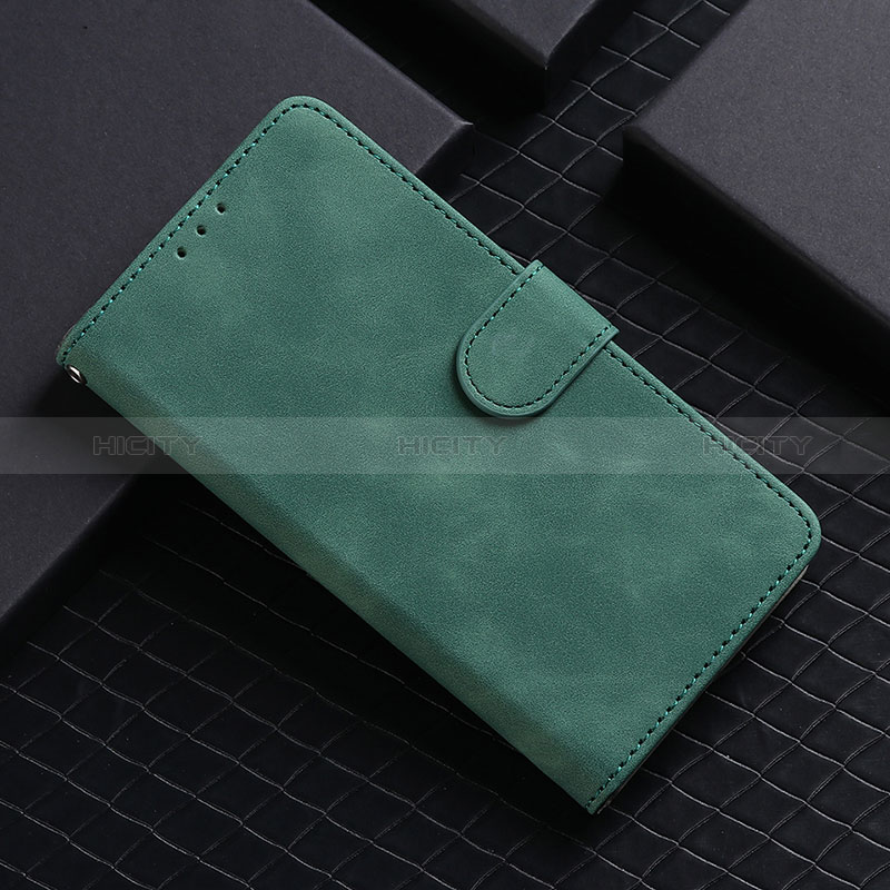 Coque Portefeuille Livre Cuir Etui Clapet L03Z pour Realme GT Neo 3T 5G Vert Plus