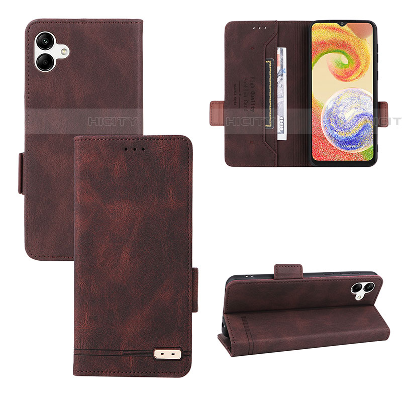 Coque Portefeuille Livre Cuir Etui Clapet L03Z pour Samsung Galaxy A04E Plus