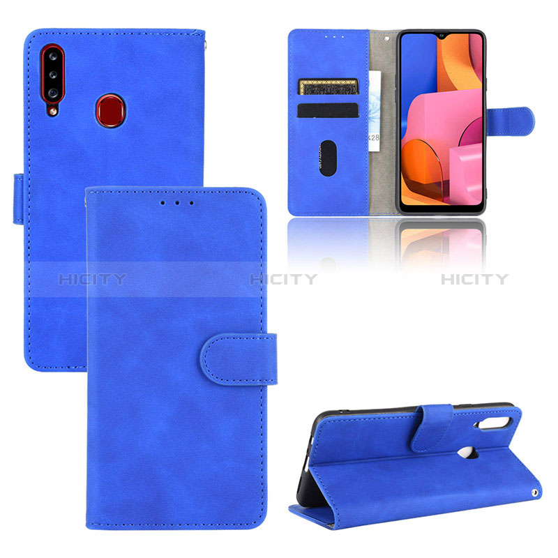 Coque Portefeuille Livre Cuir Etui Clapet L03Z pour Samsung Galaxy A20s Plus