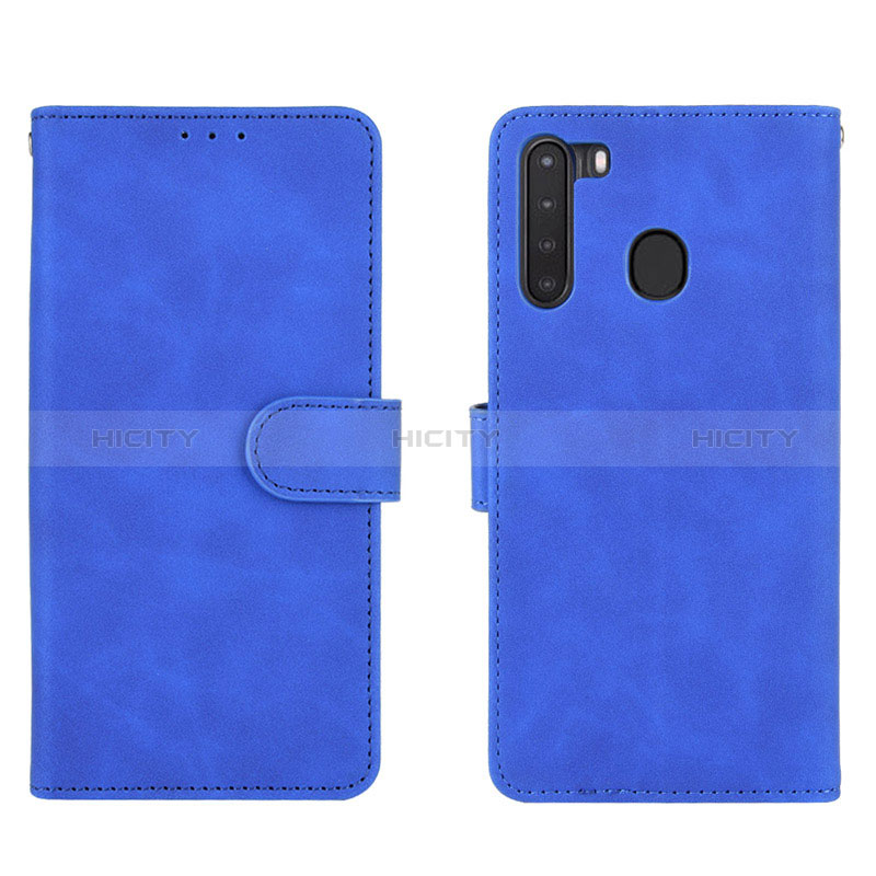 Coque Portefeuille Livre Cuir Etui Clapet L03Z pour Samsung Galaxy A21 Plus