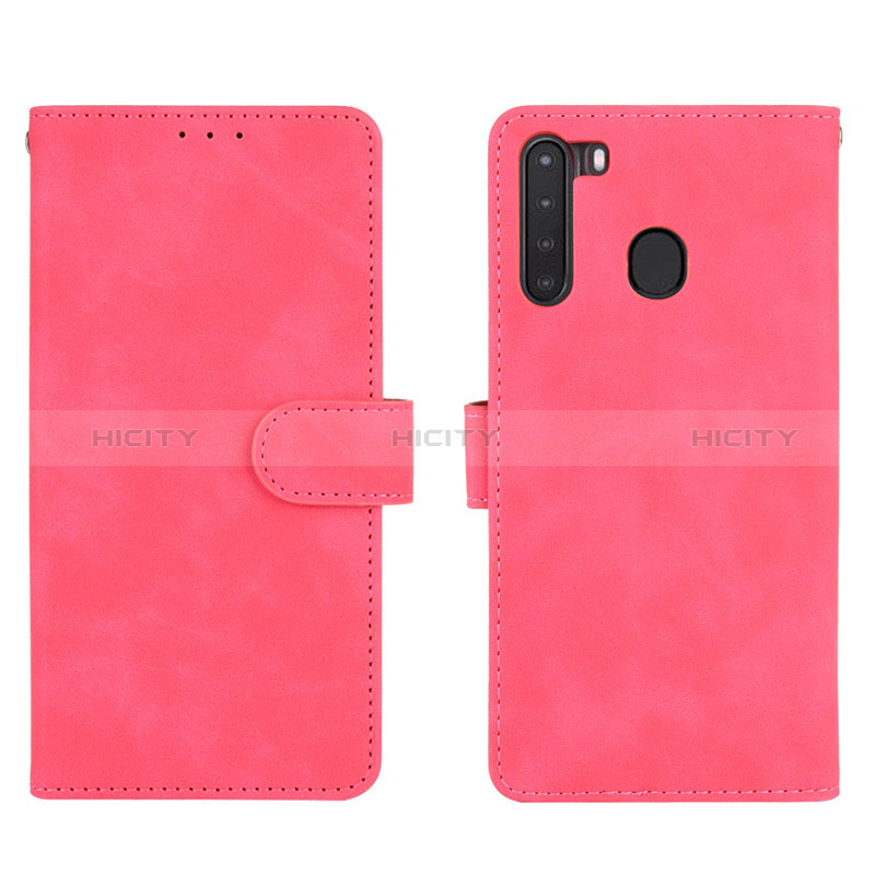 Coque Portefeuille Livre Cuir Etui Clapet L03Z pour Samsung Galaxy A21 Plus