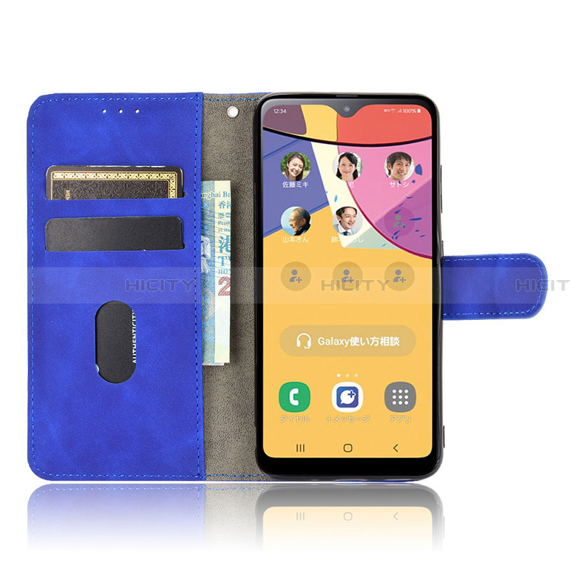 Coque Portefeuille Livre Cuir Etui Clapet L03Z pour Samsung Galaxy A21 SC-42A Plus