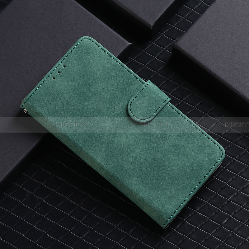 Coque Portefeuille Livre Cuir Etui Clapet L03Z pour Samsung Galaxy A23 5G SC-56C Vert Plus