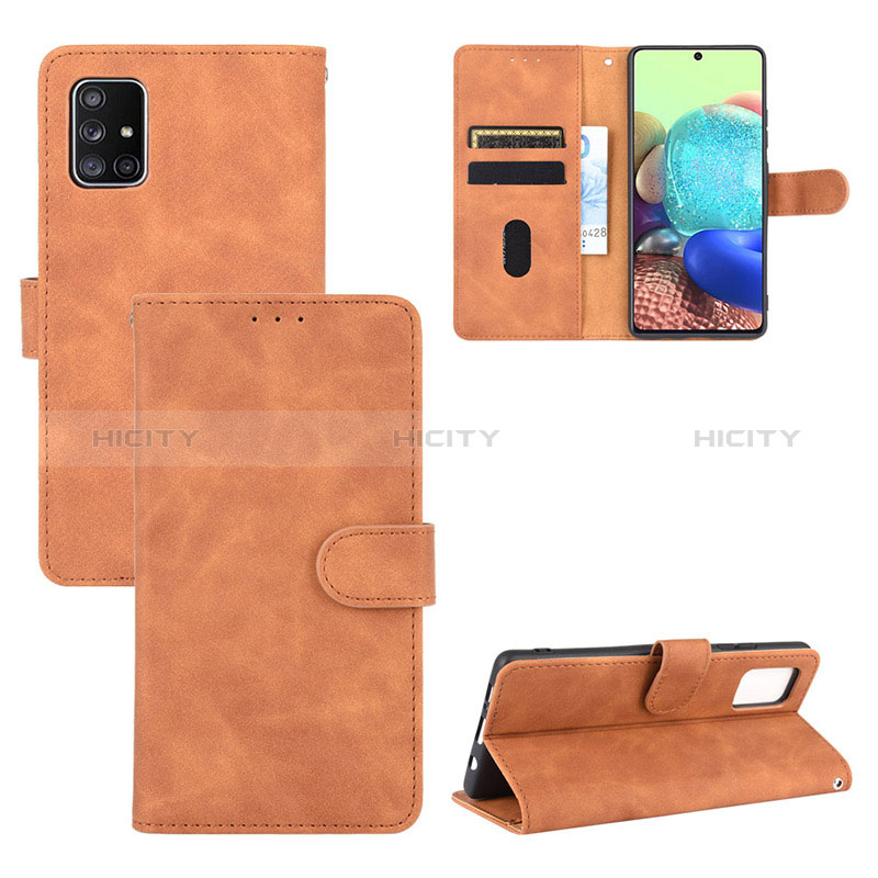 Coque Portefeuille Livre Cuir Etui Clapet L03Z pour Samsung Galaxy A51 4G Plus