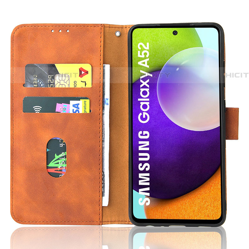 Coque Portefeuille Livre Cuir Etui Clapet L03Z pour Samsung Galaxy A52 5G Plus