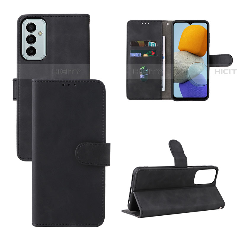 Coque Portefeuille Livre Cuir Etui Clapet L03Z pour Samsung Galaxy F23 5G Noir Plus