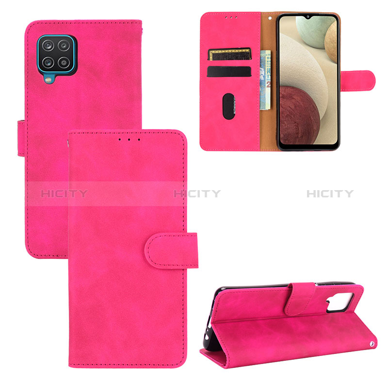 Coque Portefeuille Livre Cuir Etui Clapet L03Z pour Samsung Galaxy M12 Plus