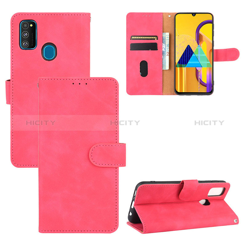 Coque Portefeuille Livre Cuir Etui Clapet L03Z pour Samsung Galaxy M21 Plus