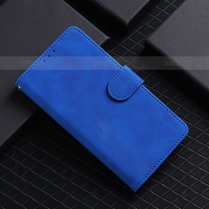 Coque Portefeuille Livre Cuir Etui Clapet L03Z pour Samsung Galaxy M32 4G Bleu Plus