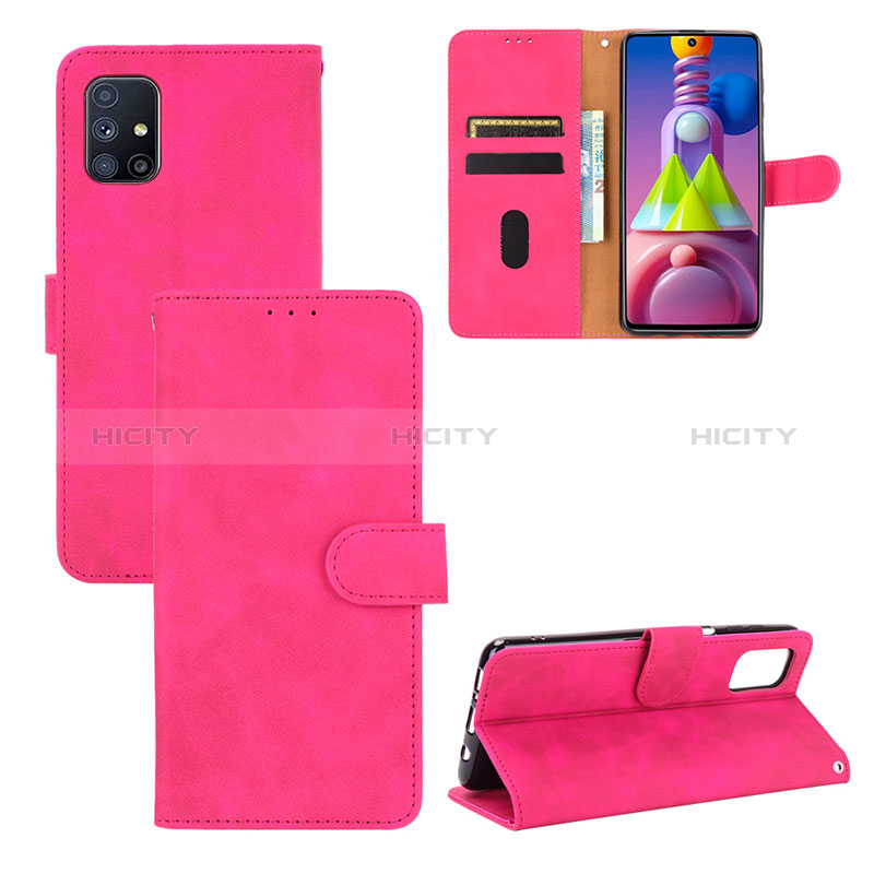 Coque Portefeuille Livre Cuir Etui Clapet L03Z pour Samsung Galaxy M51 Plus