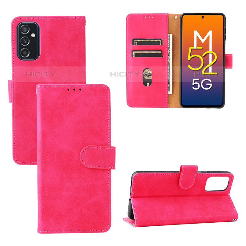 Coque Portefeuille Livre Cuir Etui Clapet L03Z pour Samsung Galaxy M52 5G Plus