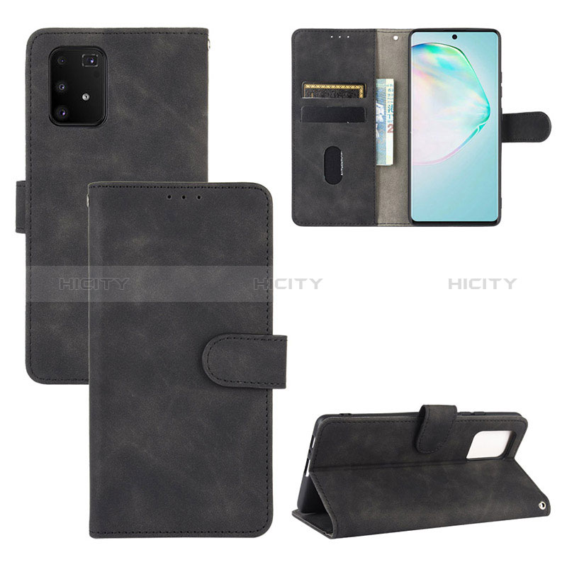 Coque Portefeuille Livre Cuir Etui Clapet L03Z pour Samsung Galaxy M80S Noir Plus