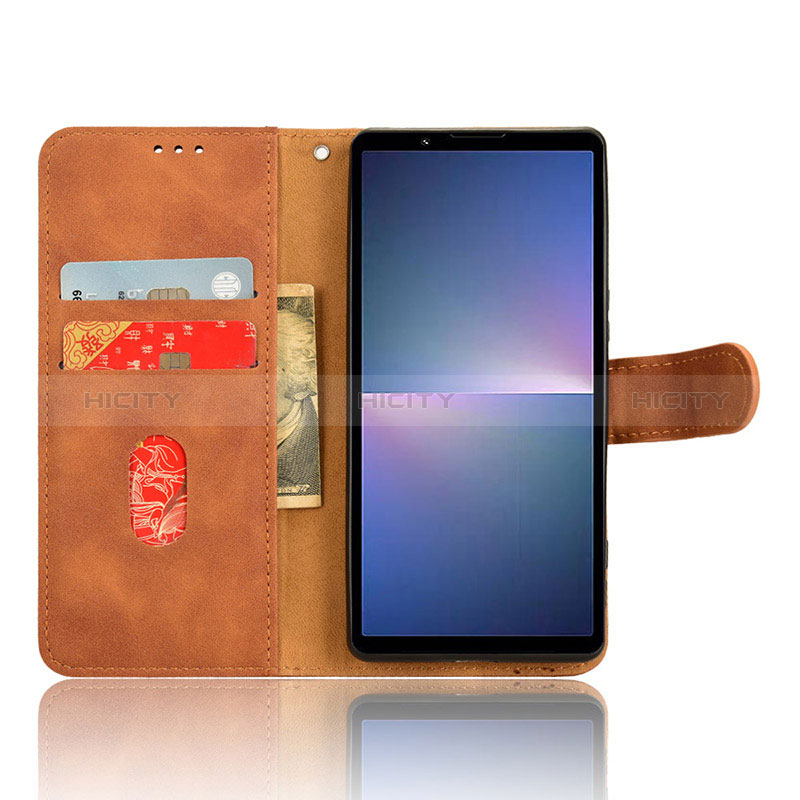 Coque Portefeuille Livre Cuir Etui Clapet L03Z pour Sony Xperia 5 V Plus