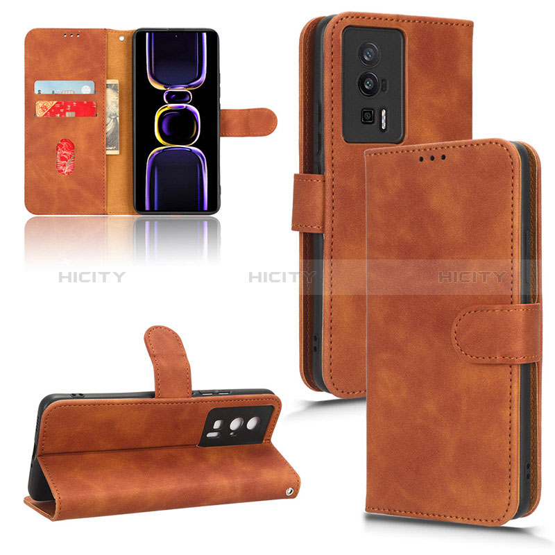 Coque Portefeuille Livre Cuir Etui Clapet L03Z pour Xiaomi Poco F5 Pro 5G Plus