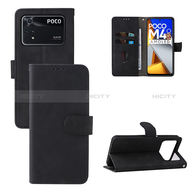 Coque Portefeuille Livre Cuir Etui Clapet L03Z pour Xiaomi Poco M4 Pro 4G Plus