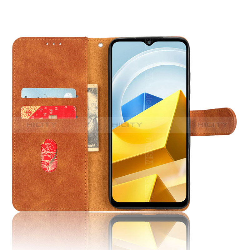 Coque Portefeuille Livre Cuir Etui Clapet L03Z pour Xiaomi Poco M5 4G Plus