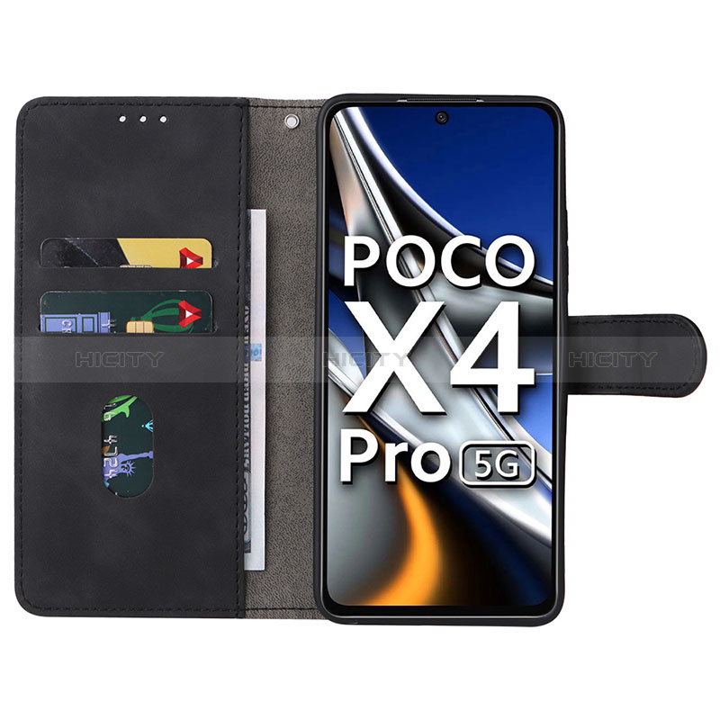 Coque Portefeuille Livre Cuir Etui Clapet L03Z pour Xiaomi Poco X4 Pro 5G Plus