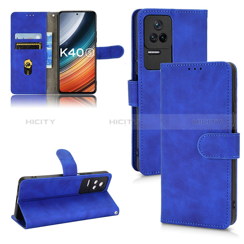 Coque Portefeuille Livre Cuir Etui Clapet L03Z pour Xiaomi Redmi K40S 5G Plus