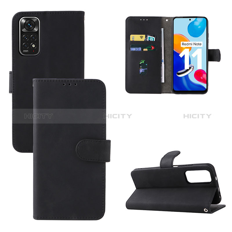 Coque Portefeuille Livre Cuir Etui Clapet L03Z pour Xiaomi Redmi Note 11 4G (2022) Plus