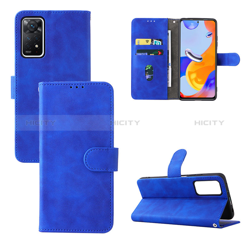 Coque Portefeuille Livre Cuir Etui Clapet L03Z pour Xiaomi Redmi Note 11 Pro 4G Plus