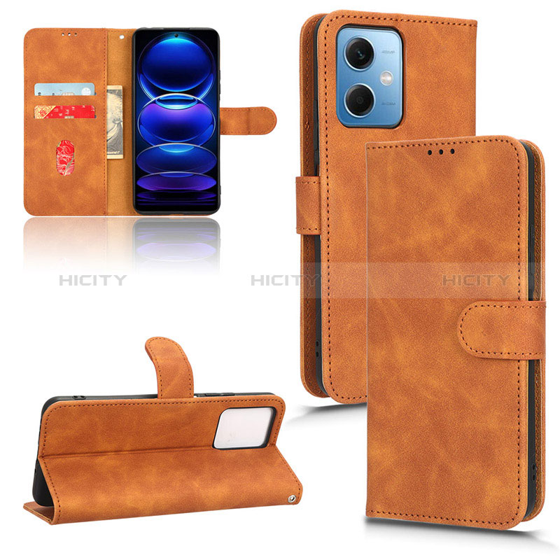 Coque Portefeuille Livre Cuir Etui Clapet L03Z pour Xiaomi Redmi Note 12 5G Plus