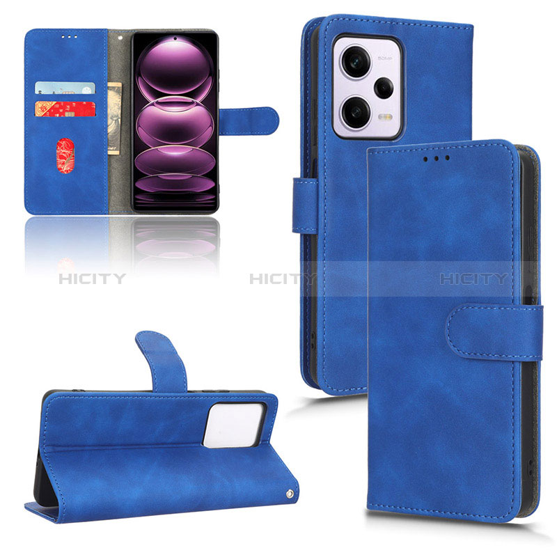 Coque Portefeuille Livre Cuir Etui Clapet L03Z pour Xiaomi Redmi Note 12 Pro 5G Plus