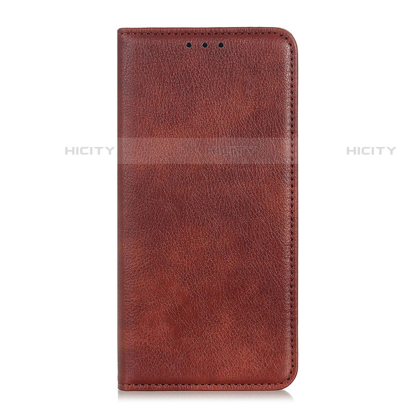 Coque Portefeuille Livre Cuir Etui Clapet L04 pour HTC U19E Marron Plus