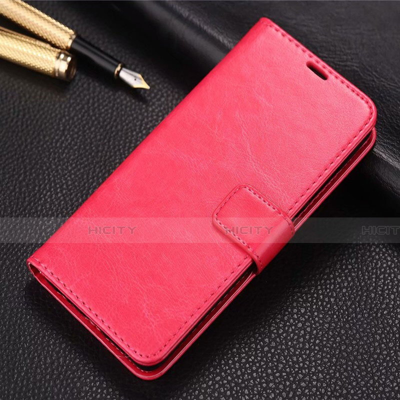 Coque Portefeuille Livre Cuir Etui Clapet L04 pour Huawei Honor 9X Pro Rouge Plus