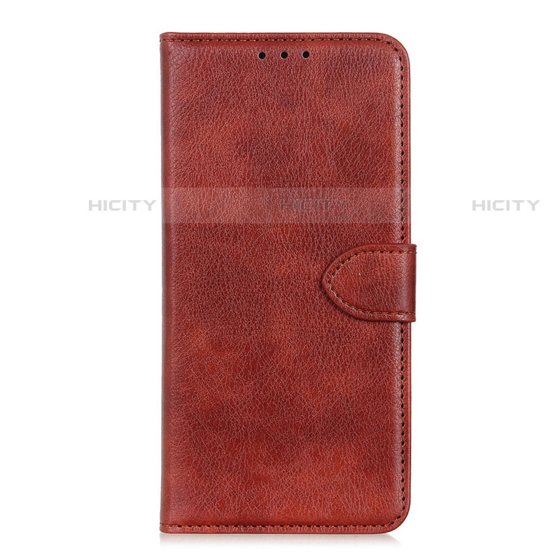 Coque Portefeuille Livre Cuir Etui Clapet L04 pour Huawei Mate 40 Pro Marron Plus