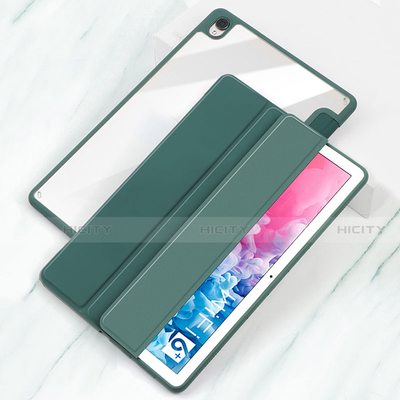 Coque Portefeuille Livre Cuir Etui Clapet L04 pour Huawei MatePad 10.8 Cyan Plus