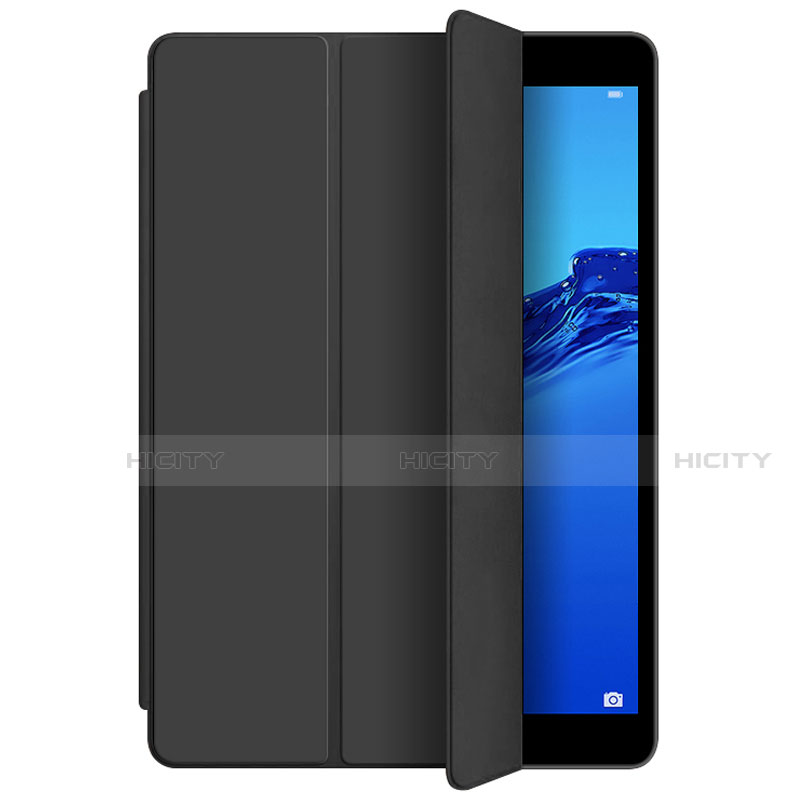 Coque Portefeuille Livre Cuir Etui Clapet L04 pour Huawei MediaPad M6 10.8 Noir Plus