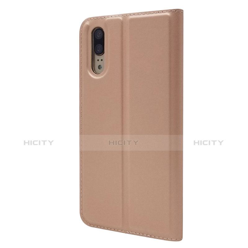 Coque Portefeuille Livre Cuir Etui Clapet L04 pour Huawei P20 Plus